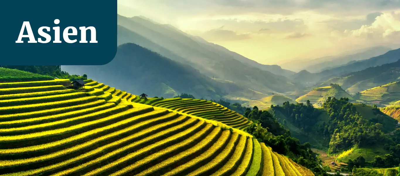 Reiseinspirationen & Reisebeispiele für Gruppen- und Agrarreisen in Asien