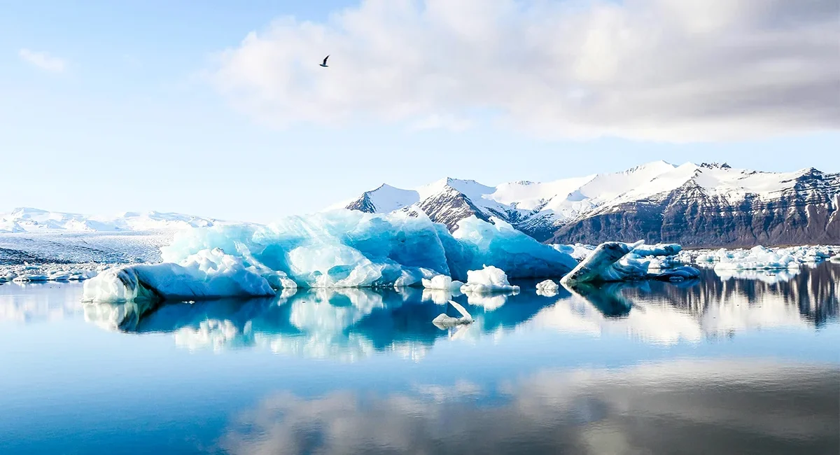 Islands größte Gletscherlagune Jökulsárlón